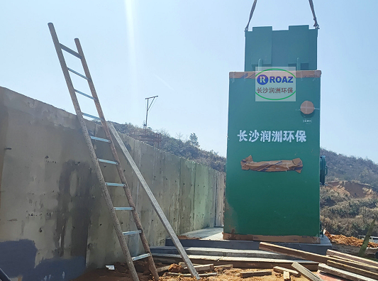 200噸一體化凈水設(shè)備投入使用；